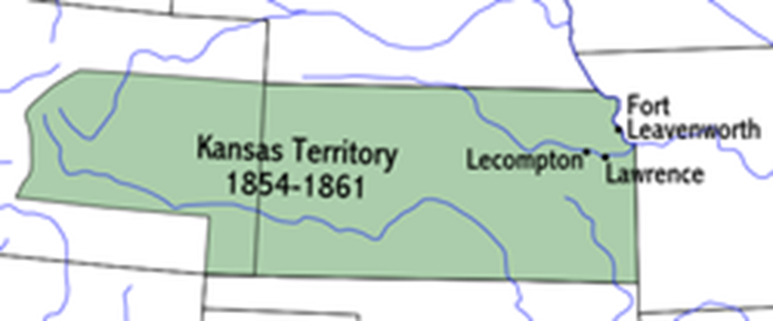 Location of Kansas Territory
