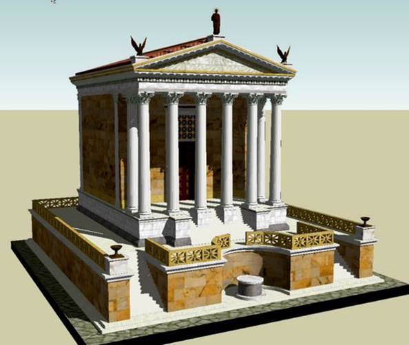 Temple of Caesar - Wikipedia