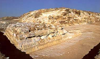 Image result for destroyed pyramid Abu Rawash