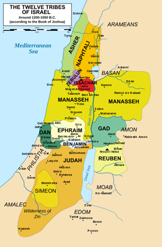 File:12 Tribes of Israel Map.svg