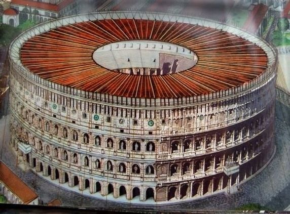 The Colosseum in Rome is widely known to be an engineering and ...