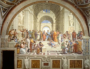 Image result for raphael school of athens high resolution