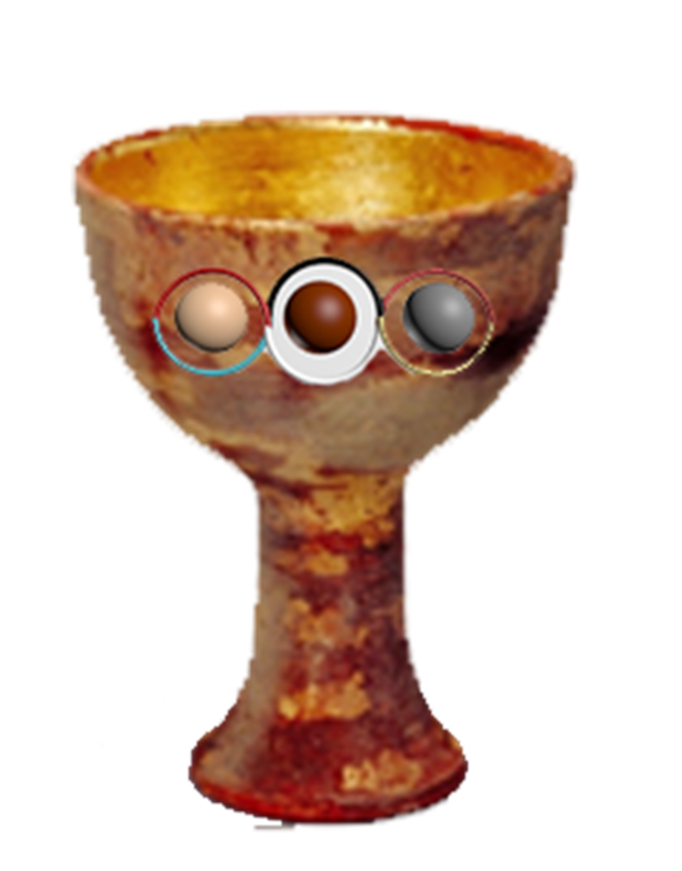 A picture containing cup, glass, dark, chalice

Description automatically generated