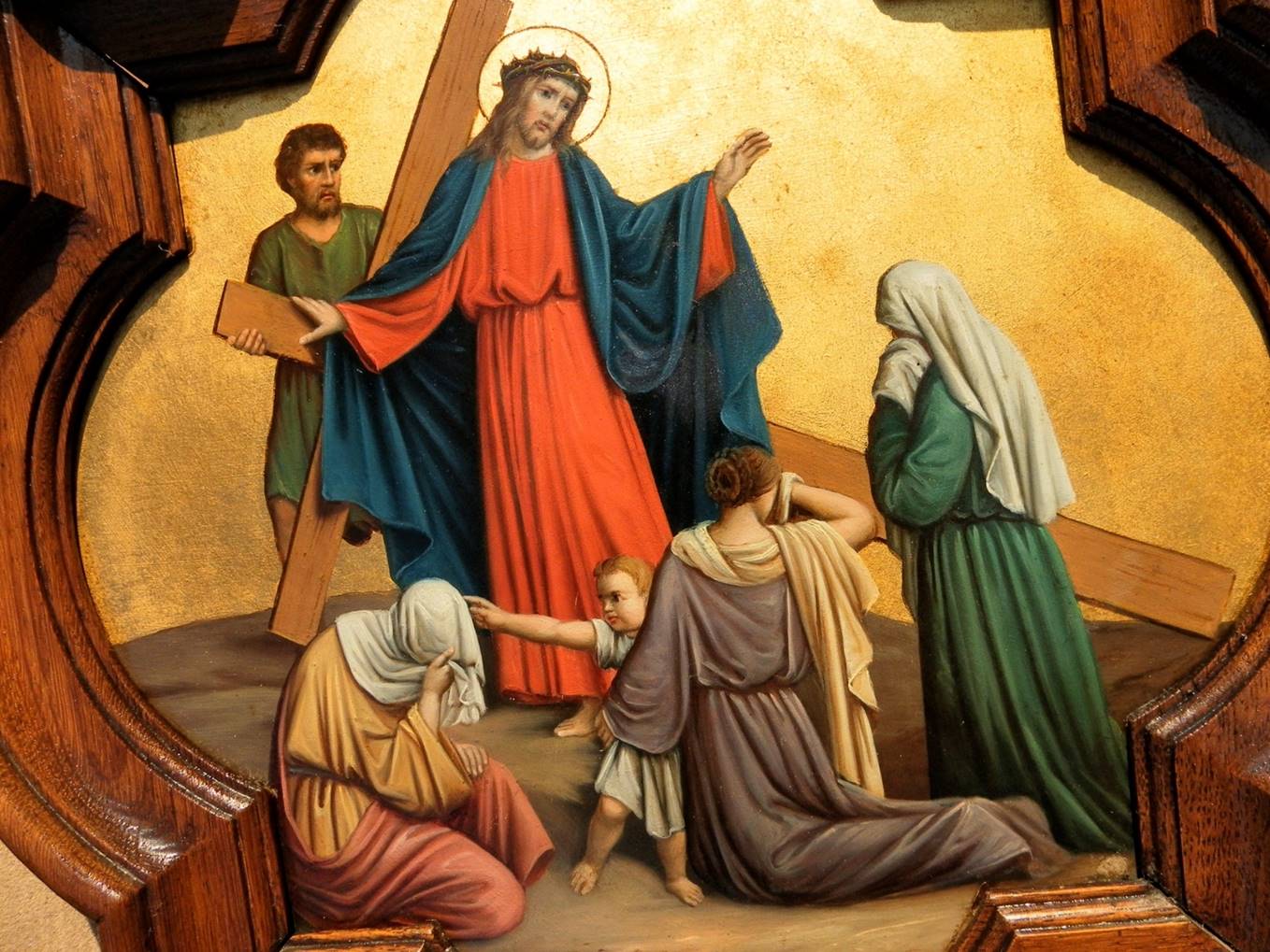 Image result for Jesus meets the women of Jerusalem