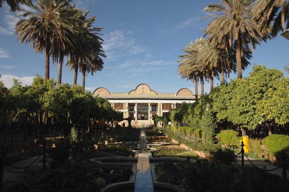 Eram Garden: famous historic Persian garden in Shiraz, Iran.