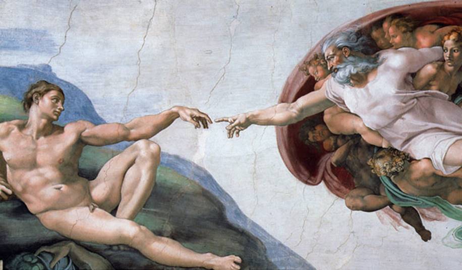 Image result for sistine chapel god and adam